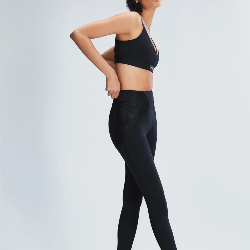 Savage X Fenty Rihanna CURVE ALERT HIGH-WAIST RIB LEGGING - Picture 2 of 8